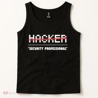 Funny Cyber Security Computer Hacker Gift Tank Top thumb 2