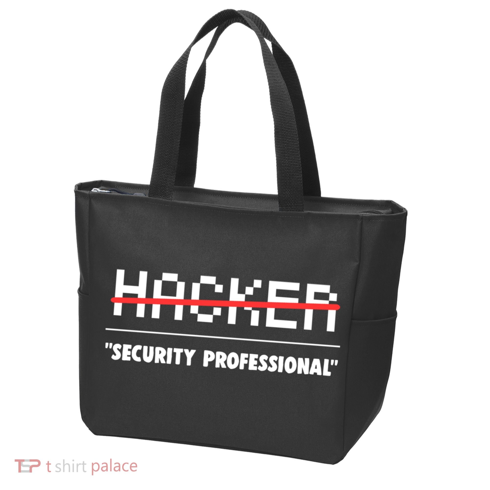 Funny Cyber Security Computer Hacker Gift Tote Bag