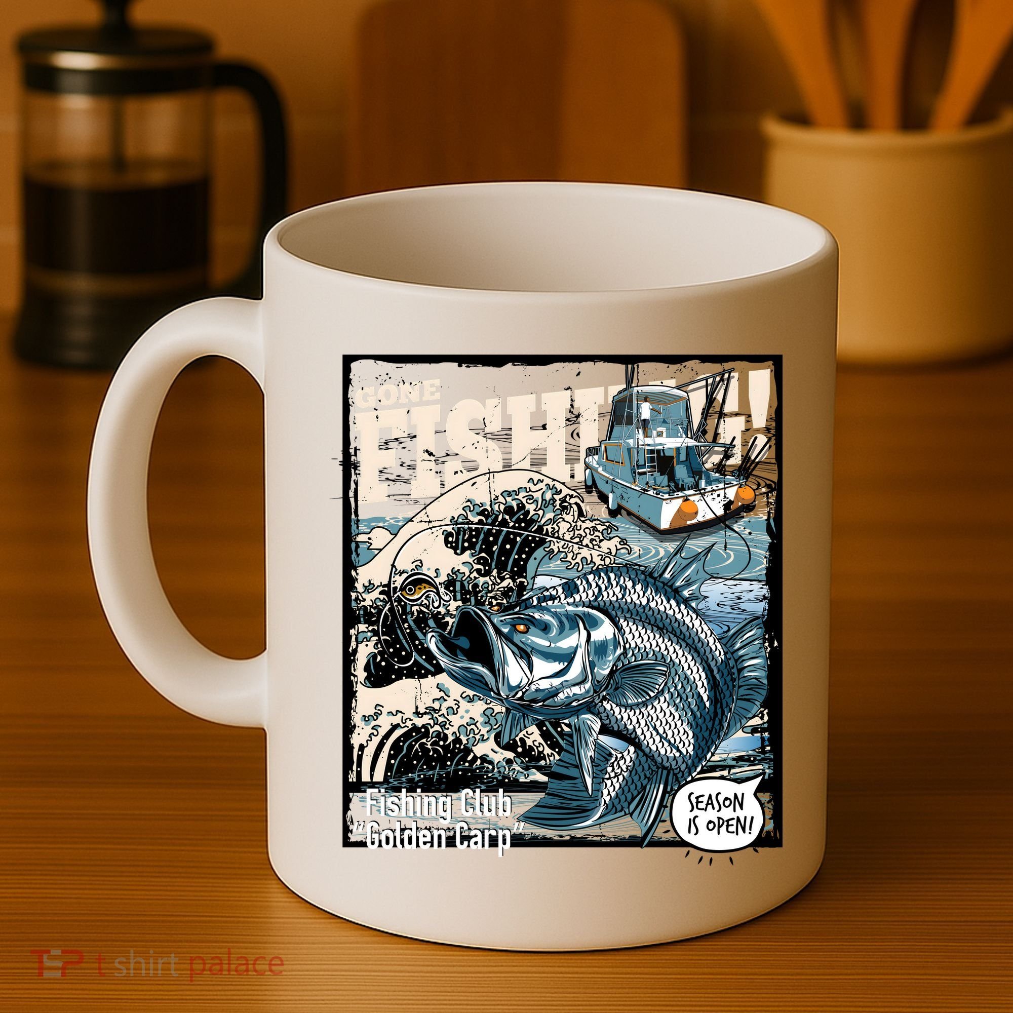 Fishing Club Season Open Coffee Mug