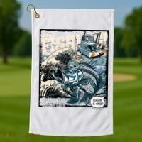 Fishing Club Season Open Golf Towel thumb 1
