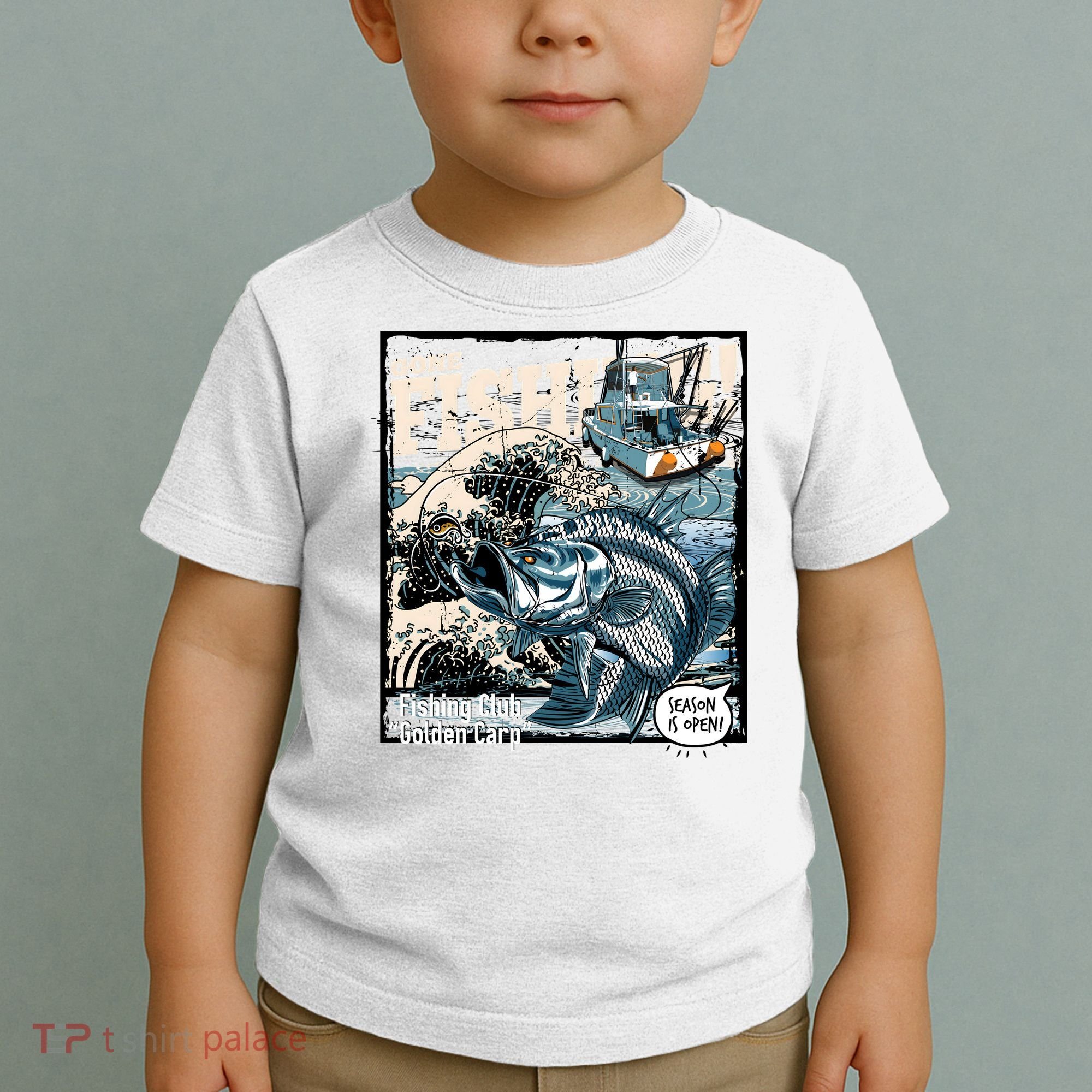 Fishing Club Season Open Toddler T-Shirt