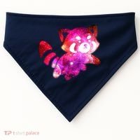 Funny Cute Space Galaxy Red Panda USA-Made Doggie Bandana thumb 0