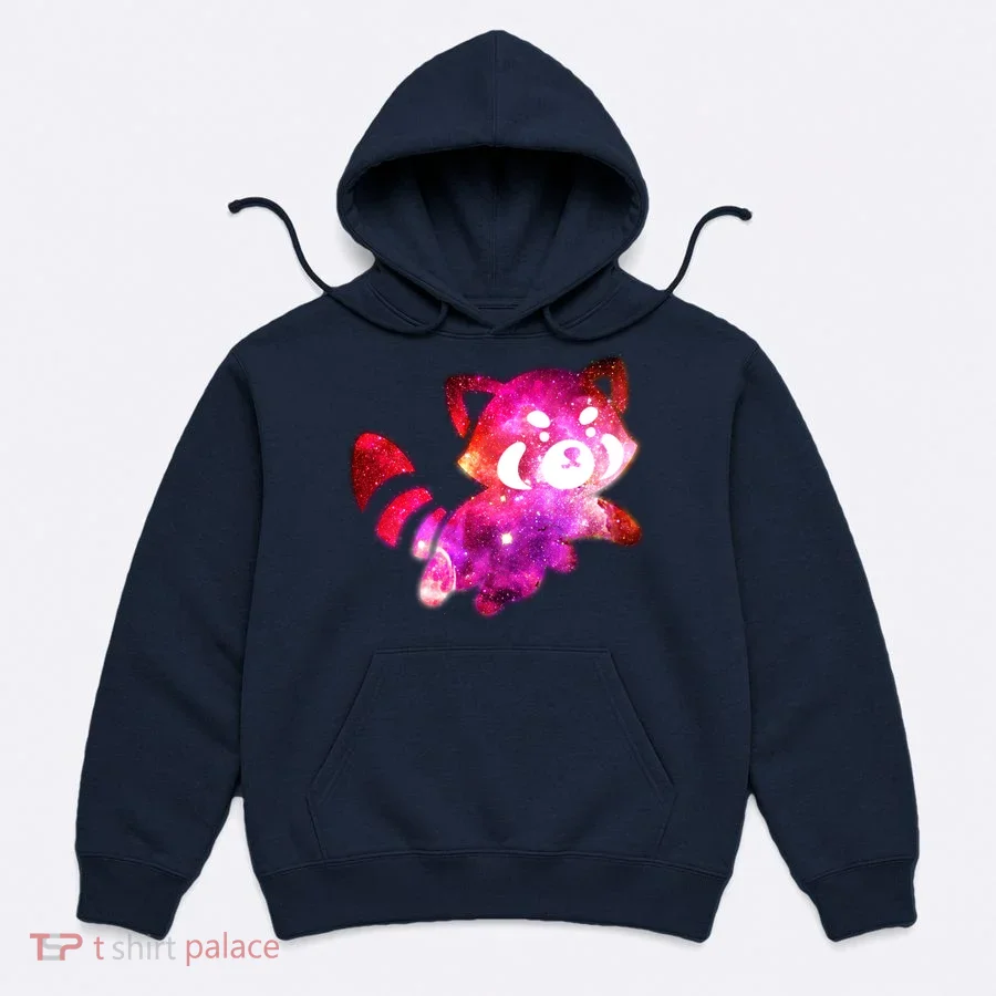 Funny Cute Space Galaxy Red Panda Hoodie