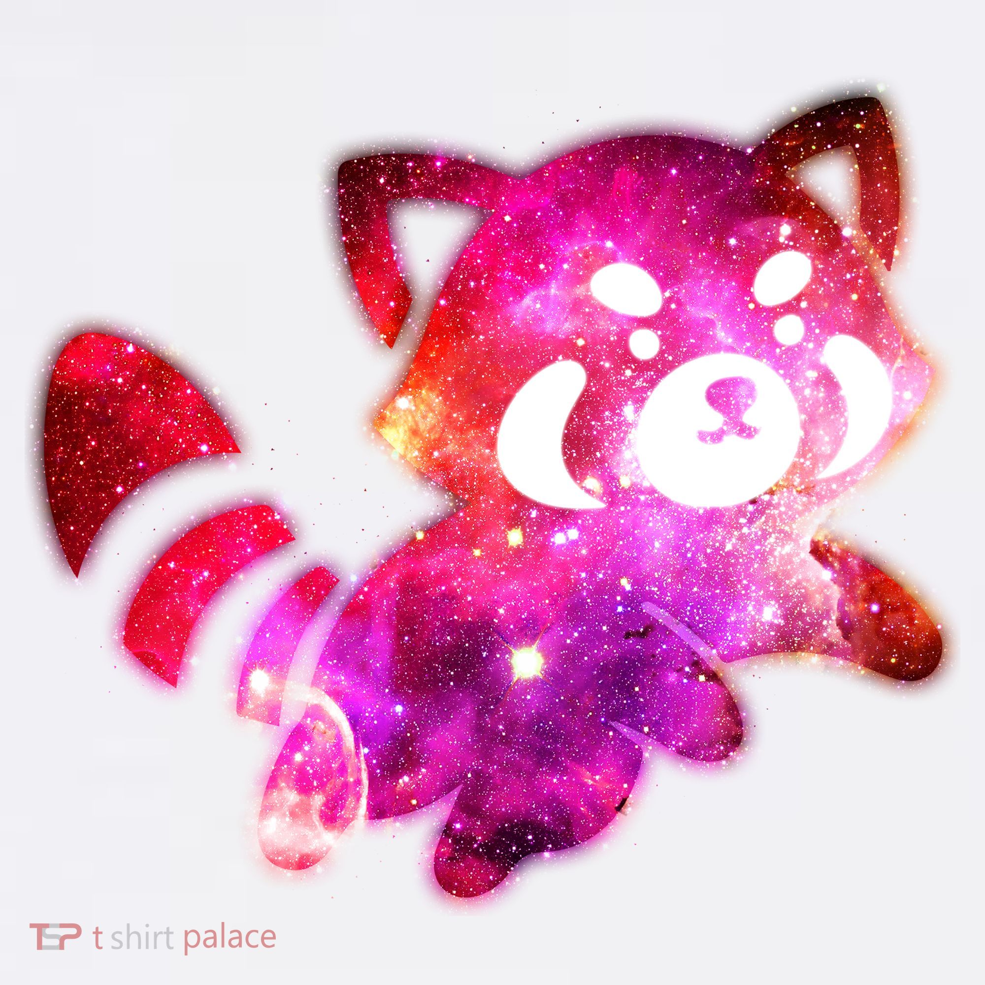 Funny Cute Space Galaxy Red Panda Garment-Dyed Sweatshirt