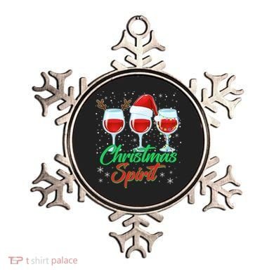 Funny Christmas Spirit Wine Lover Ornament