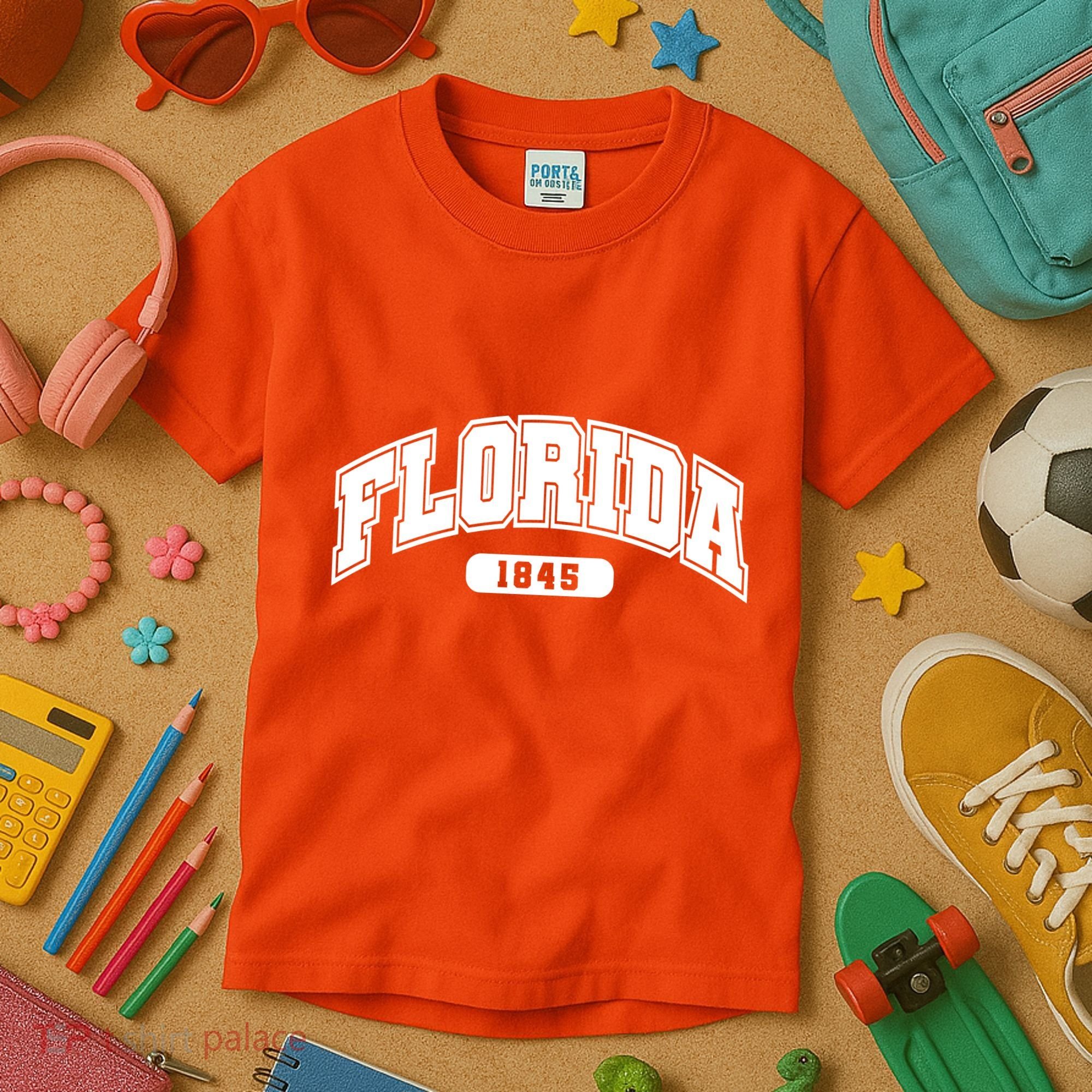 Florida Collegiate Style 1845 Kids T-Shirt