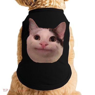 Funny Cat Smiling Cat Beluga Doggie Tank