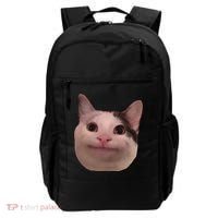 Funny Cat Smiling Cat Beluga Backpack thumb 0