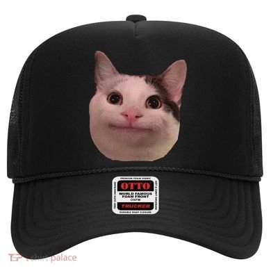 Funny Cat Smiling Cat Beluga Hat
