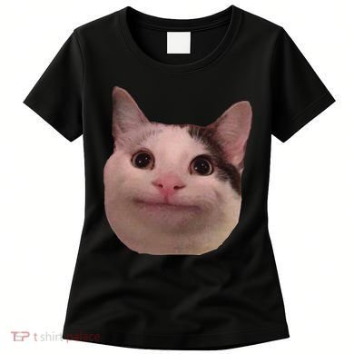 Funny Cat Smiling Cat Beluga Women's T-Shirt