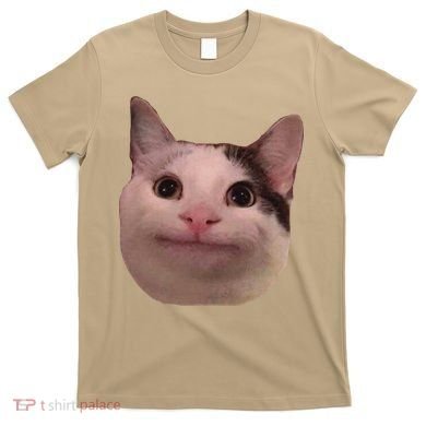 Funny Cat Smiling Cat Beluga T-Shirt
