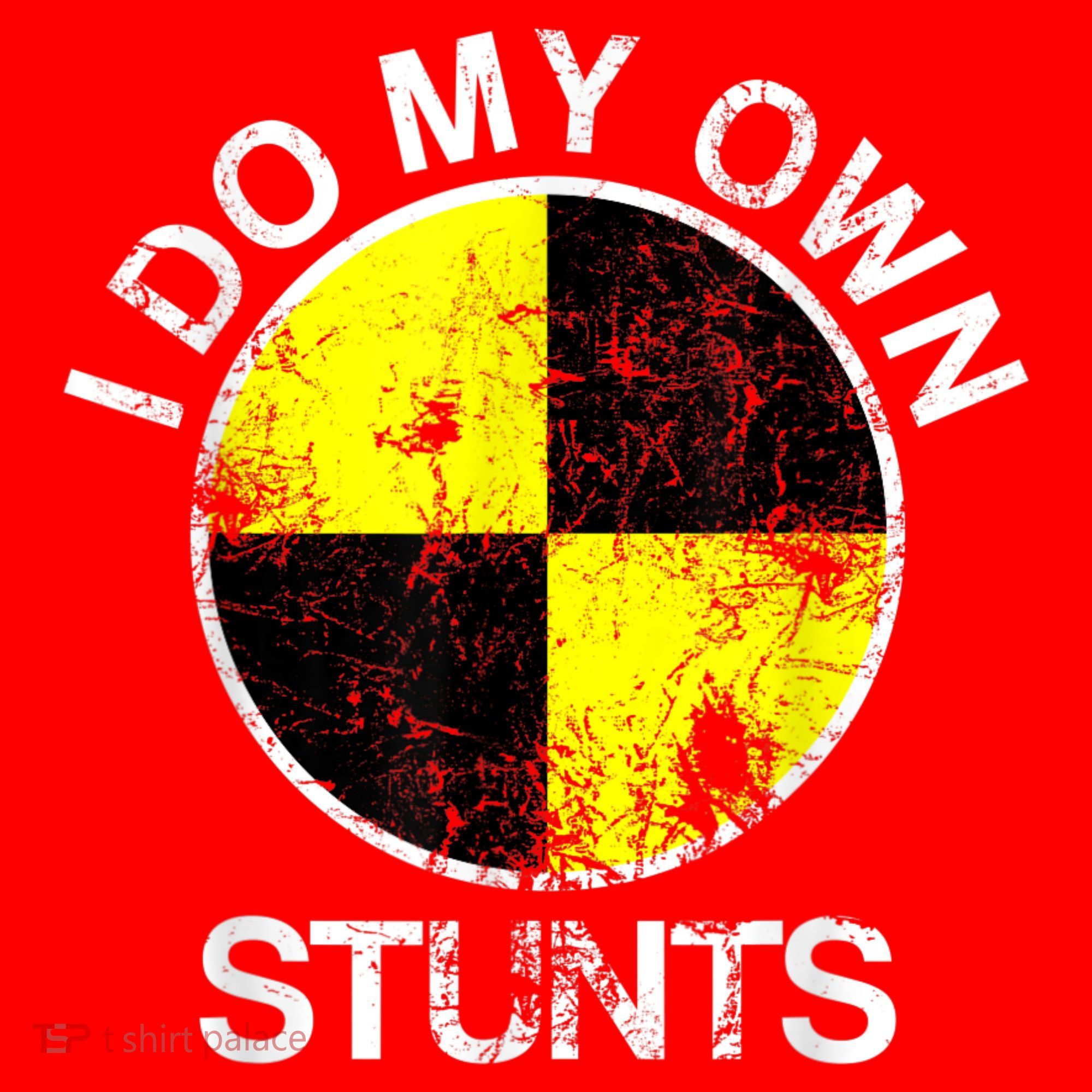 Funny Crash Test Dummy I Do My Own Stunts Santa Hat