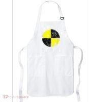 Funny Crash Test Dummy I Do My Own Stunts Apron thumb 0