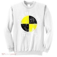 Funny Crash Test Dummy I Do My Own Stunts Sweatshirt thumb 0