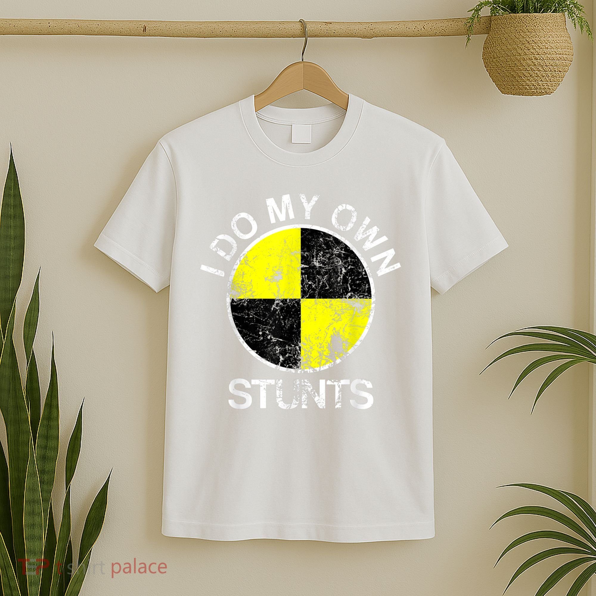 Funny Crash Test Dummy I Do My Own Stunts T-Shirt