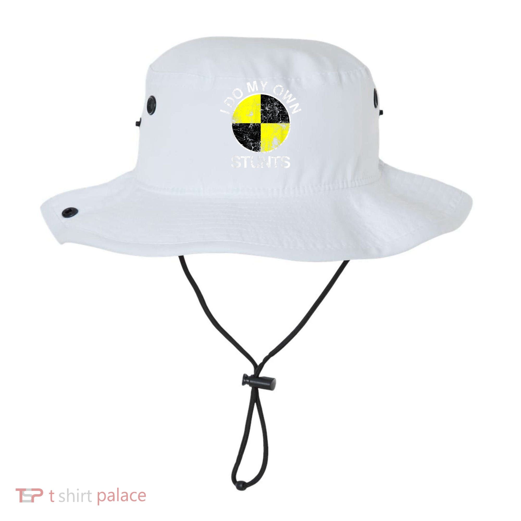 Funny Crash Test Dummy I Do My Own Stunts Bucket Hat