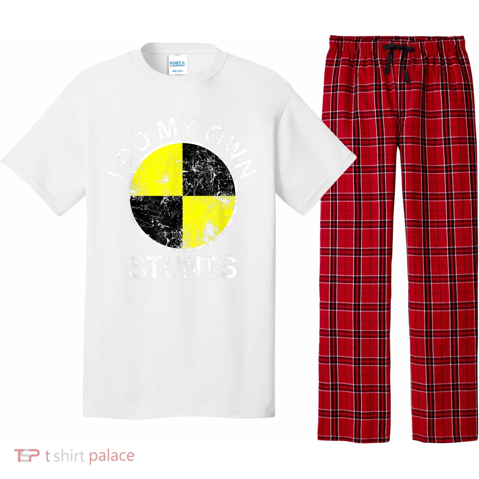 Funny Crash Test Dummy I Do My Own Stunts Pajama Set