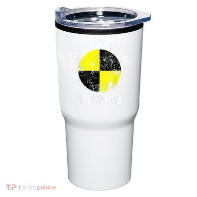 Funny Crash Test Dummy I Do My Own Stunts Tumbler