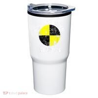Funny Crash Test Dummy I Do My Own Stunts Tumbler thumb 0