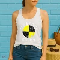 Funny Crash Test Dummy I Do My Own Stunts Women's Tank Top thumb 2
