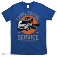 Funny Camel Towing Retro Adult Humor Saying Halloween Cool Gift T-Shirt thumb 0