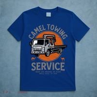 Funny Camel Towing Retro Adult Humor Saying Halloween Cool Gift T-Shirt thumb 5
