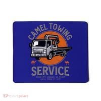 Funny Camel Towing Retro Adult Humor Saying Halloween Cool Gift Mousepad thumb 0
