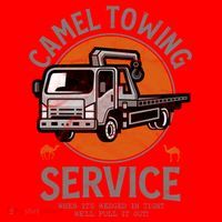 Funny Camel Towing Retro Adult Humor Saying Halloween Cool Gift Santa Hat thumb 1