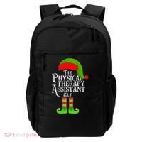 Funny Christmas The Physical Therapy Assistant Elf Backpack thumb 0