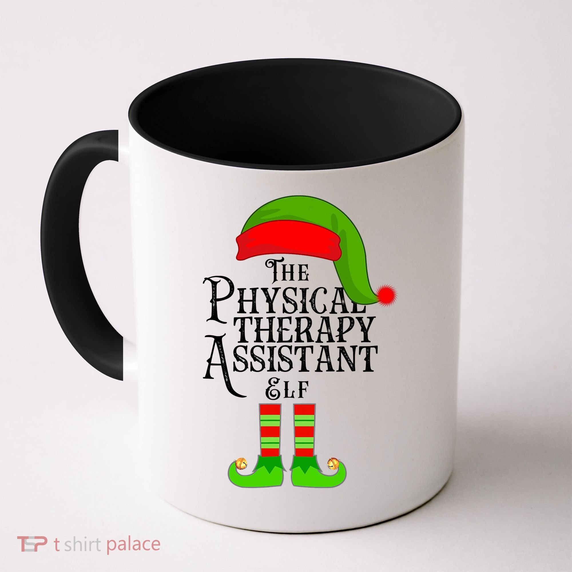 Funny Christmas The Physical Therapy Assistant Elf Coffee Mug