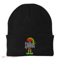 Funny Christmas The Physical Therapy Assistant Elf Beanie thumb 0