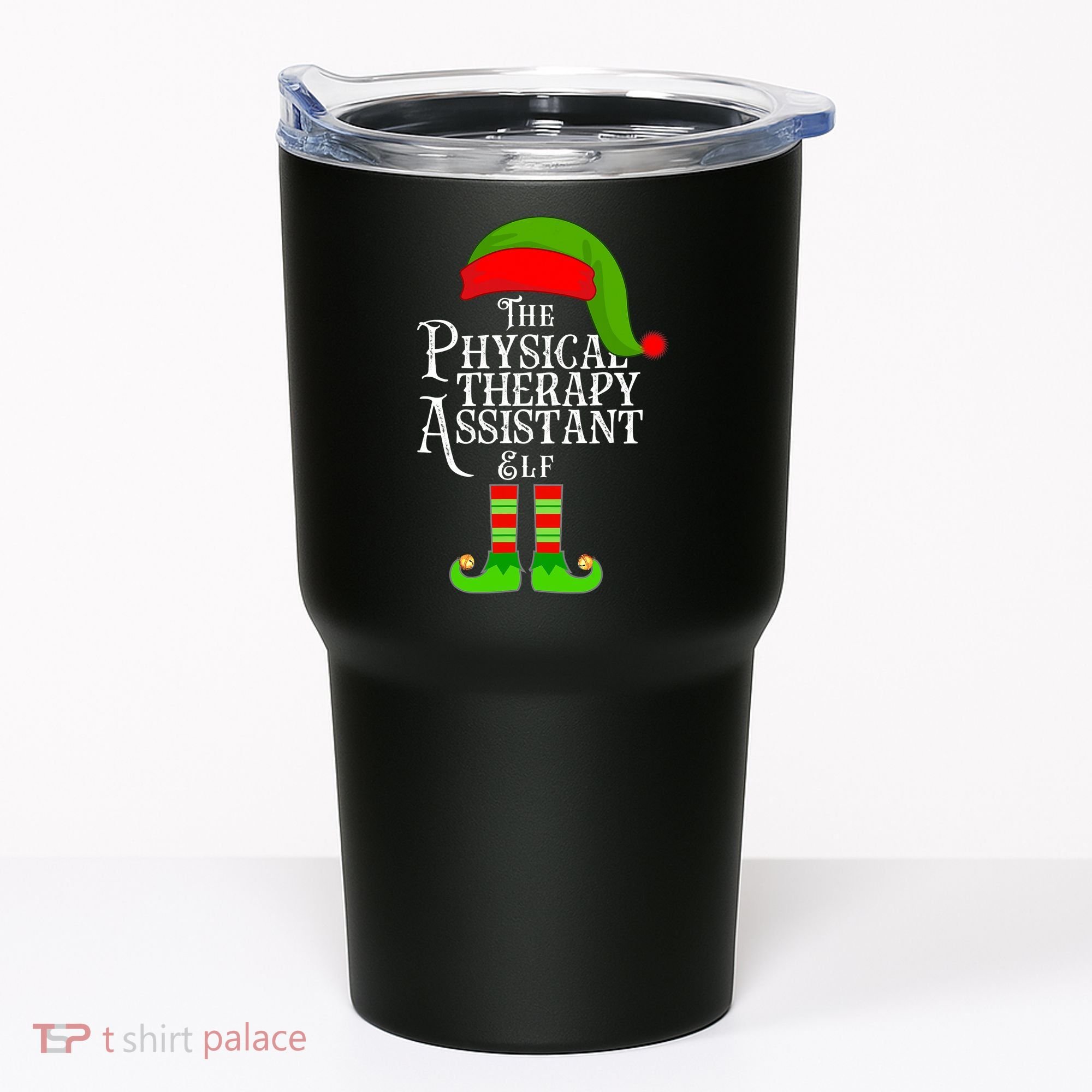 Funny Christmas The Physical Therapy Assistant Elf Tumbler