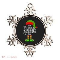 Funny Christmas The Physical Therapy Assistant Elf Ornament thumb 0