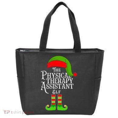 Funny Christmas The Physical Therapy Assistant Elf Tote Bag