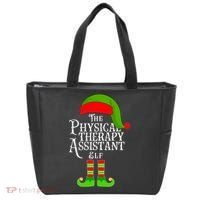 Funny Christmas The Physical Therapy Assistant Elf Tote Bag thumb 0