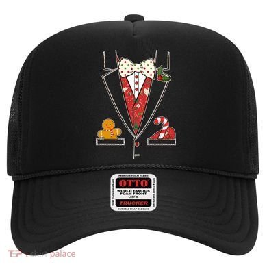 Funny Christmas Tuxedo Costume Hat