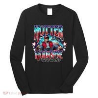 Funny Cute Trump Hotter Than A Hoochie Coochie Long Sleeve Shirt thumb 0