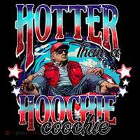 Funny Cute Trump Hotter Than A Hoochie Coochie Mousepad thumb 1
