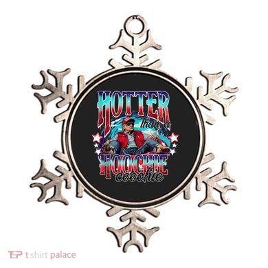 Funny Cute Trump Hotter Than A Hoochie Coochie Ornament