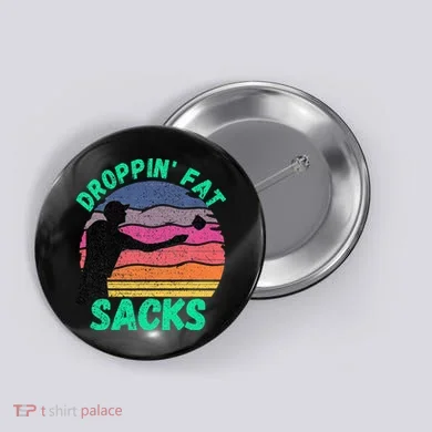 Funny Cornhole Team Cornhole Accessories Button