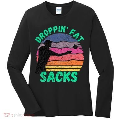 Funny Cornhole Team Cornhole Accessories Women's Long Sleeve Shirt