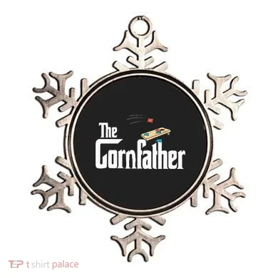 Funny Cornhole The Cornfather Funny Fathers Ornament