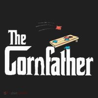 Funny Cornhole The Cornfather Funny Fathers Hat thumb 2