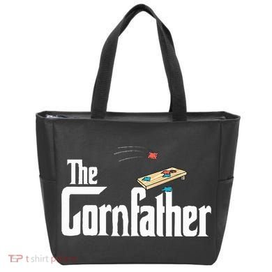 Funny Cornhole The Cornfather Funny Fathers Bag