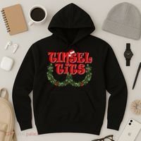 Funny Christmas Tinsel Tits Matching Couples Shirts Hoodie thumb 3