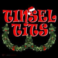Funny Christmas Tinsel Tits Matching Couples Shirts Coffee Mug thumb 5