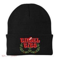 Funny Christmas Tinsel Tits Matching Couples Shirts Beanie thumb 0