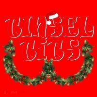 Funny Christmas Tinsel Tits Matching Couples Shirts Santa Hat thumb 1