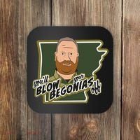 Funny Chief Taylor You’Ll Blow Your Begonias Off Coaster thumb 0