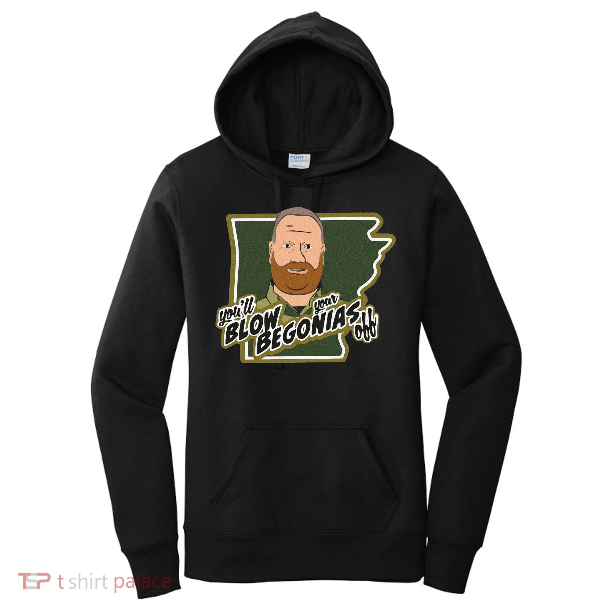 Funny Chief Taylor You’Ll Blow Your Begonias Off Women's Hoodie